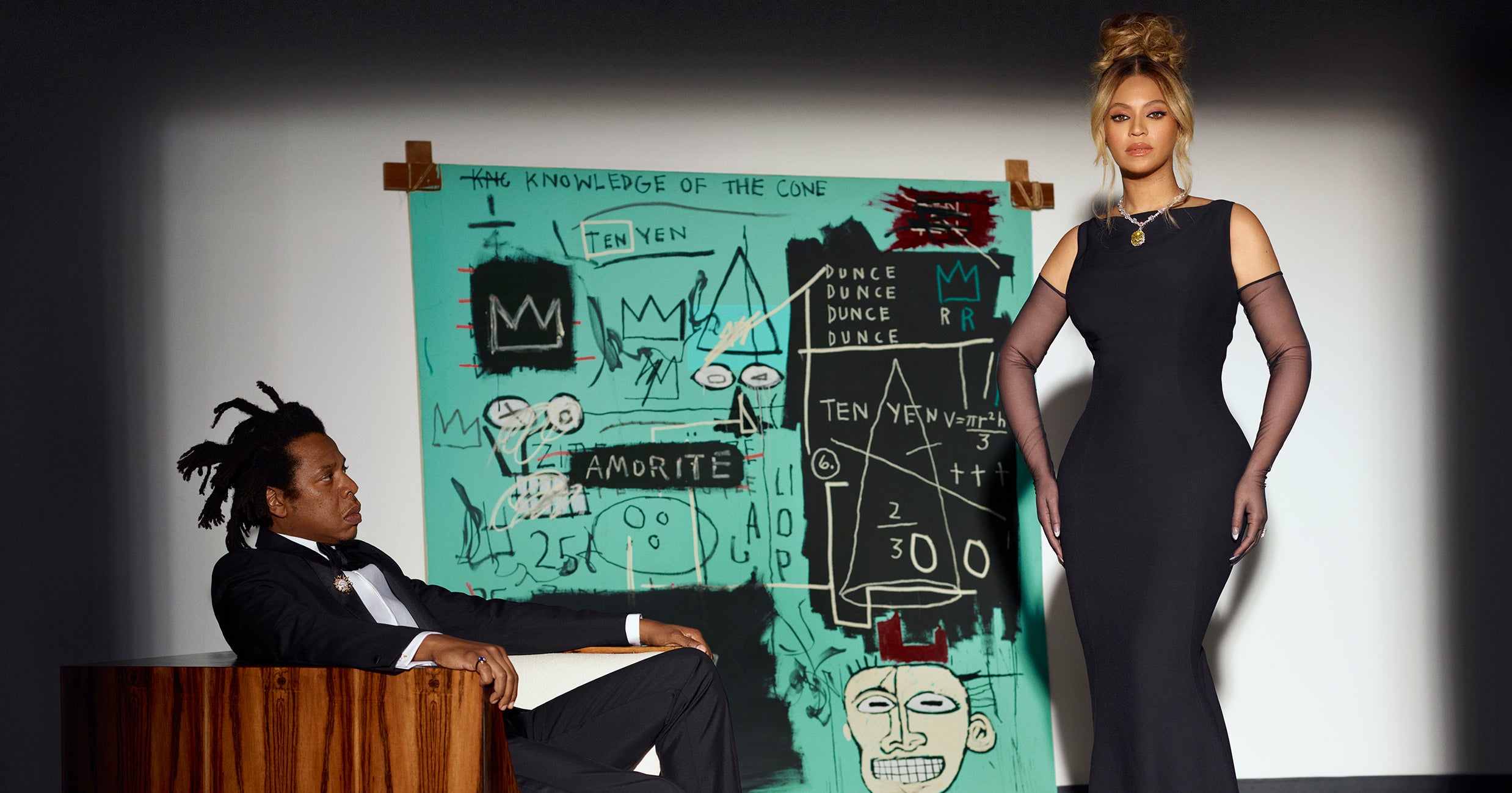 Beyoncé Channeled Audrey Hepburn In A 128-Carat Diamond Necklace