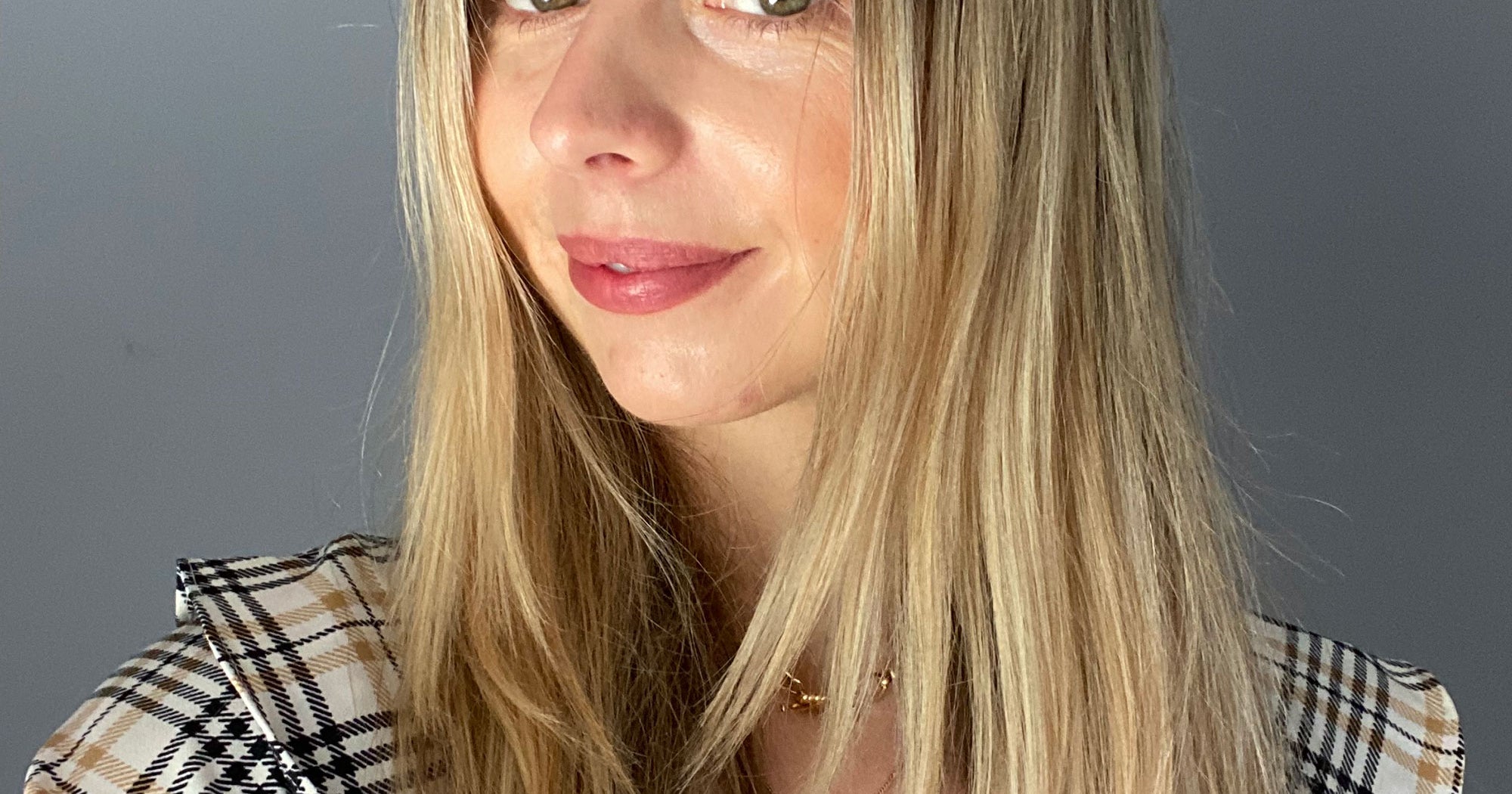 70s Blonde Hair Waves Transformation Before After