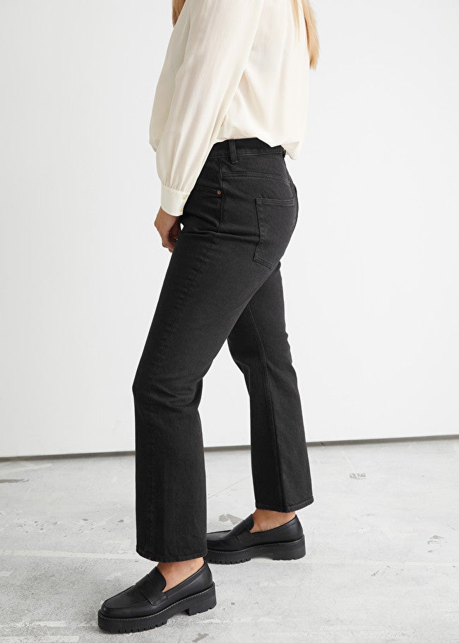 & Other Stories + Mood Cut Cropped Jeans