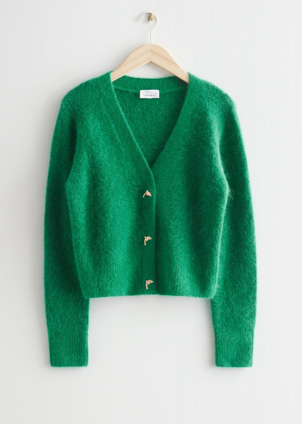 Other stories green cardigan on sale
