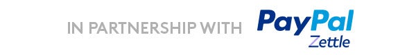 in partnership with paypal zettle