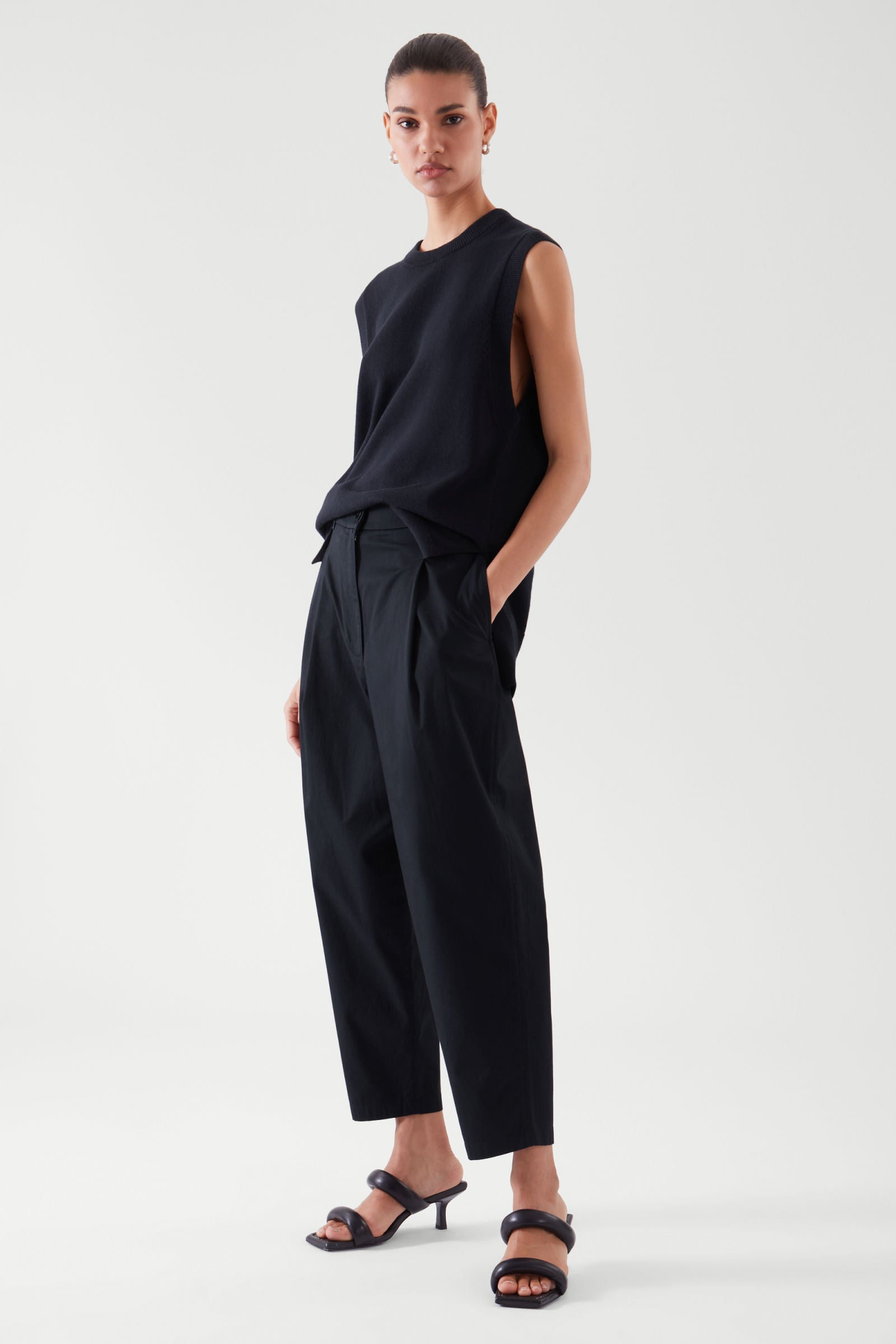 COS + Pleated Tapered Trousers