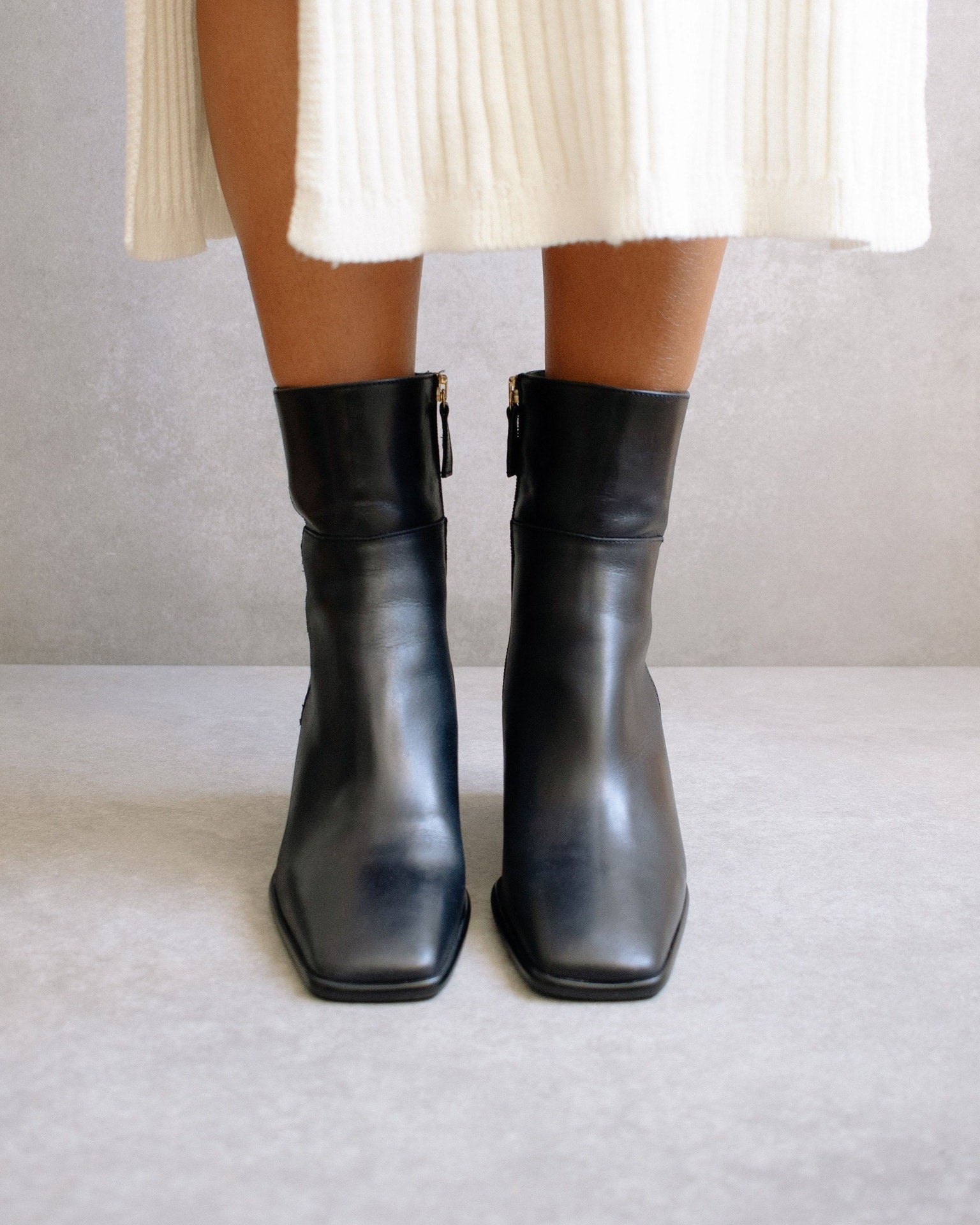 ALOHAS + West Total Black Boots