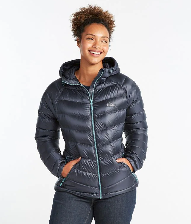 Ll bean ultralight 850 down hooded jacket womens shop