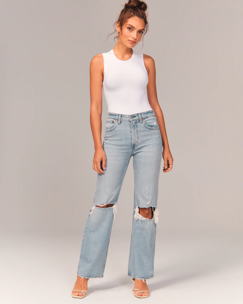 Abercrombie & Fitch + 90s Ultra High Rise Relaxed Jeans