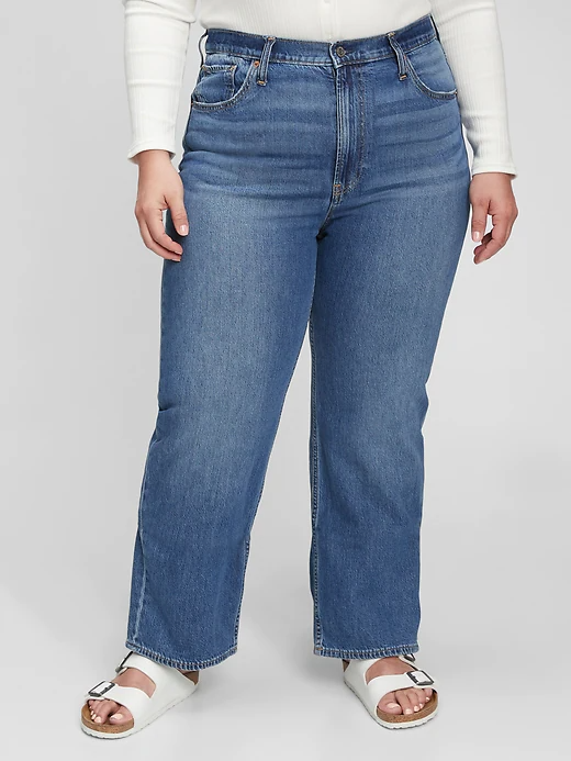 Gap + High Rise Organic Cotton ’90s Loose Jeans with Washwell™