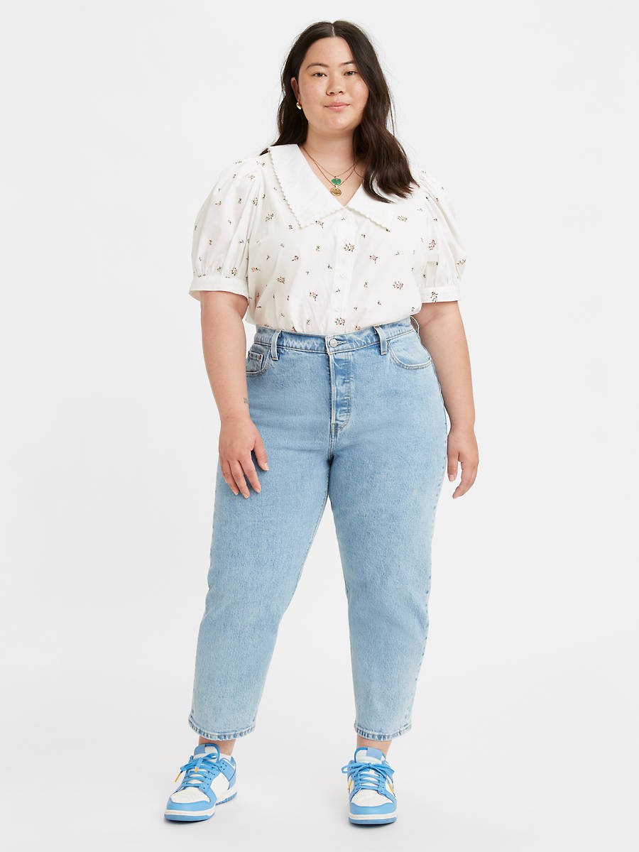 Levi’s + 501® Original Cropped Jeans (Plus Size)