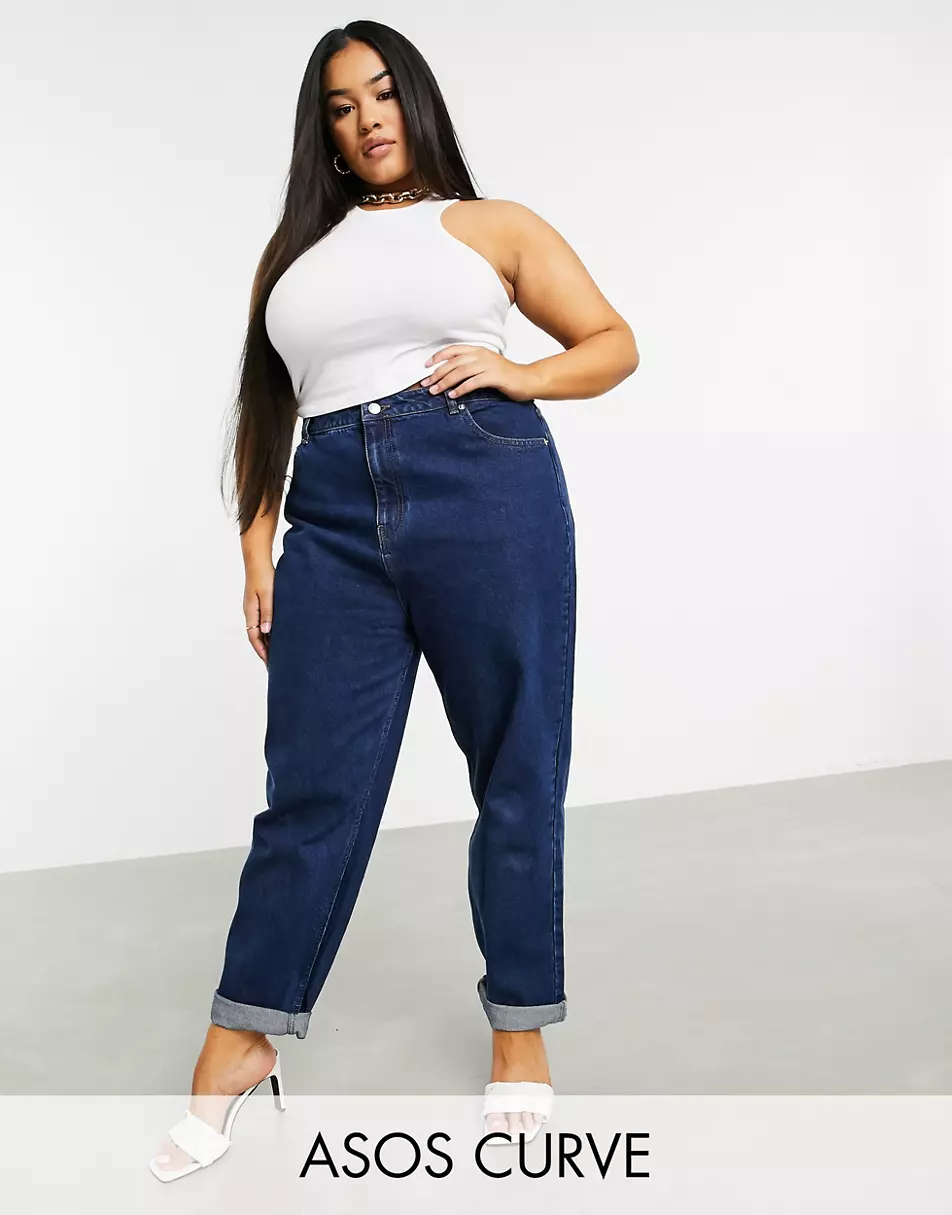 boyfriend jeans for curves