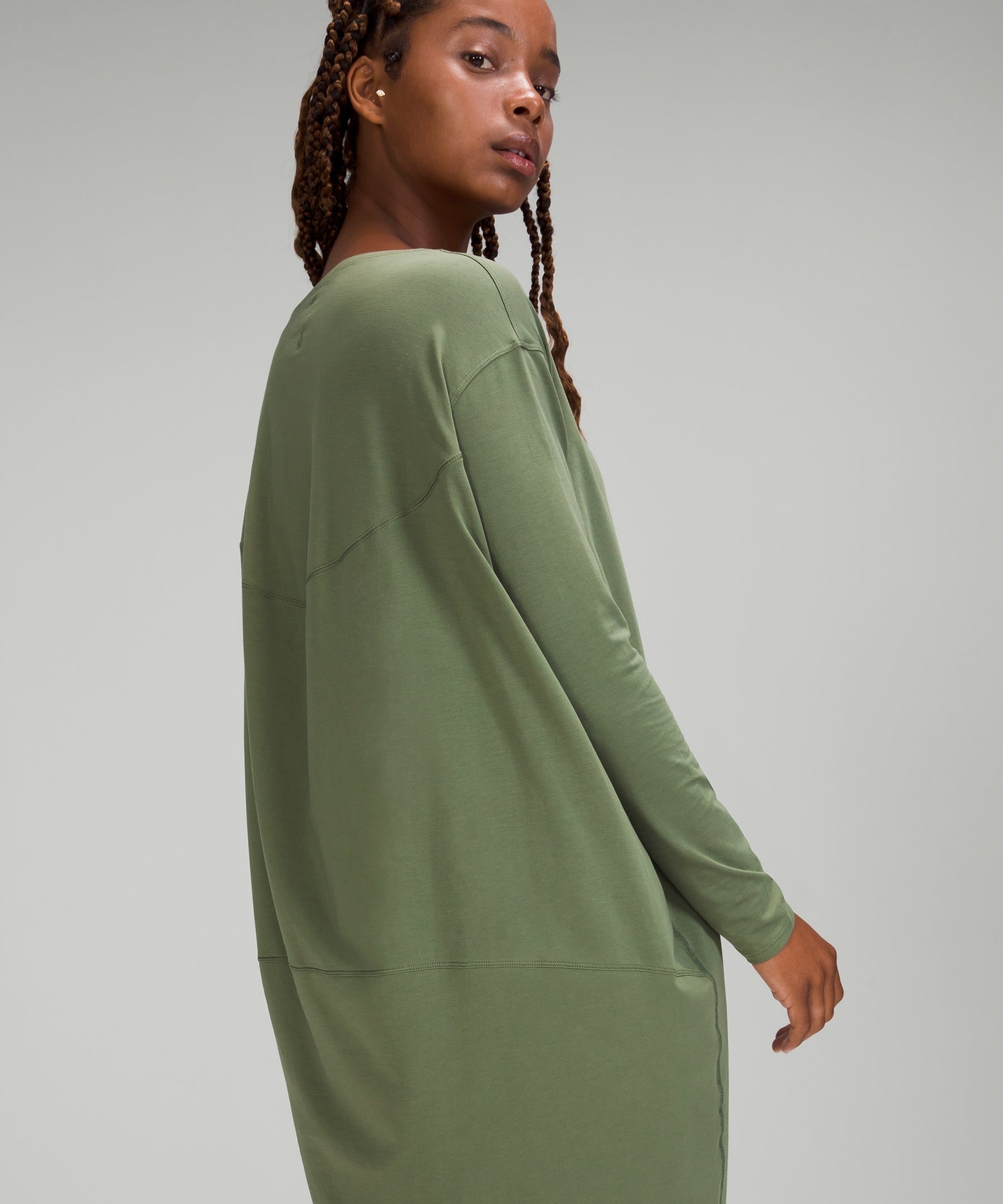 Lululemon + Back in Action Long Sleeve Dress