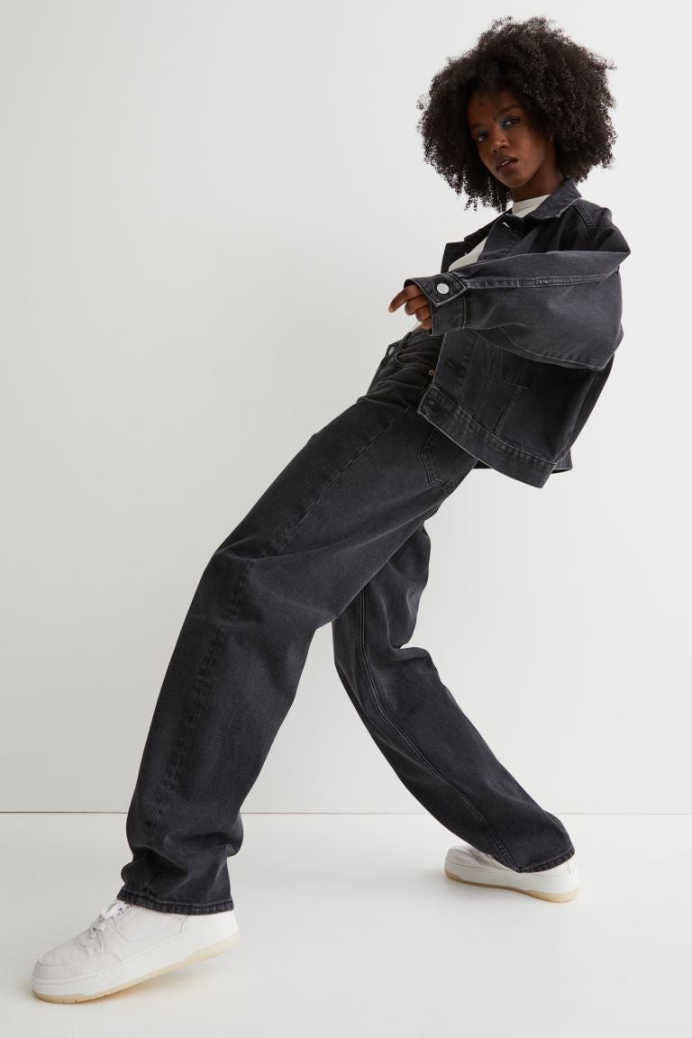 h and m baggy pants