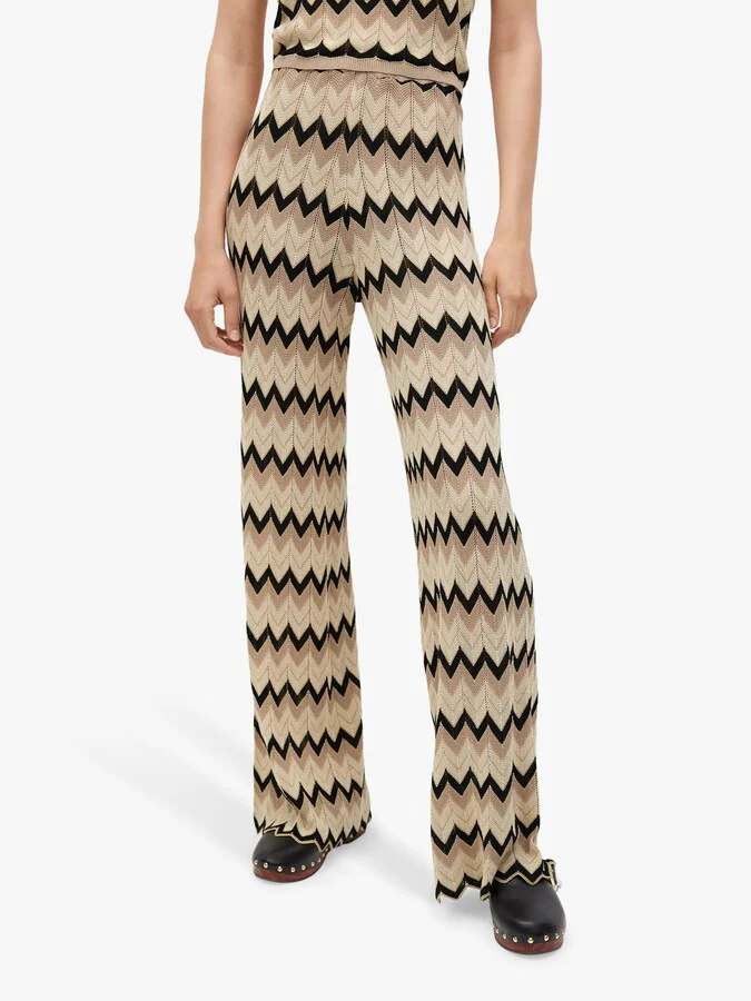 Mango 2025 knitted trousers