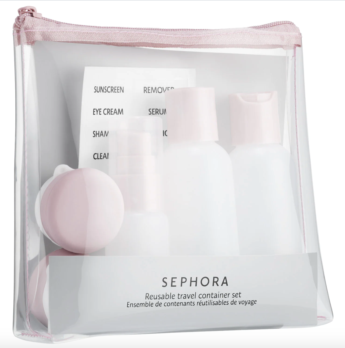 Sephora + Reusable Travel Container Set
