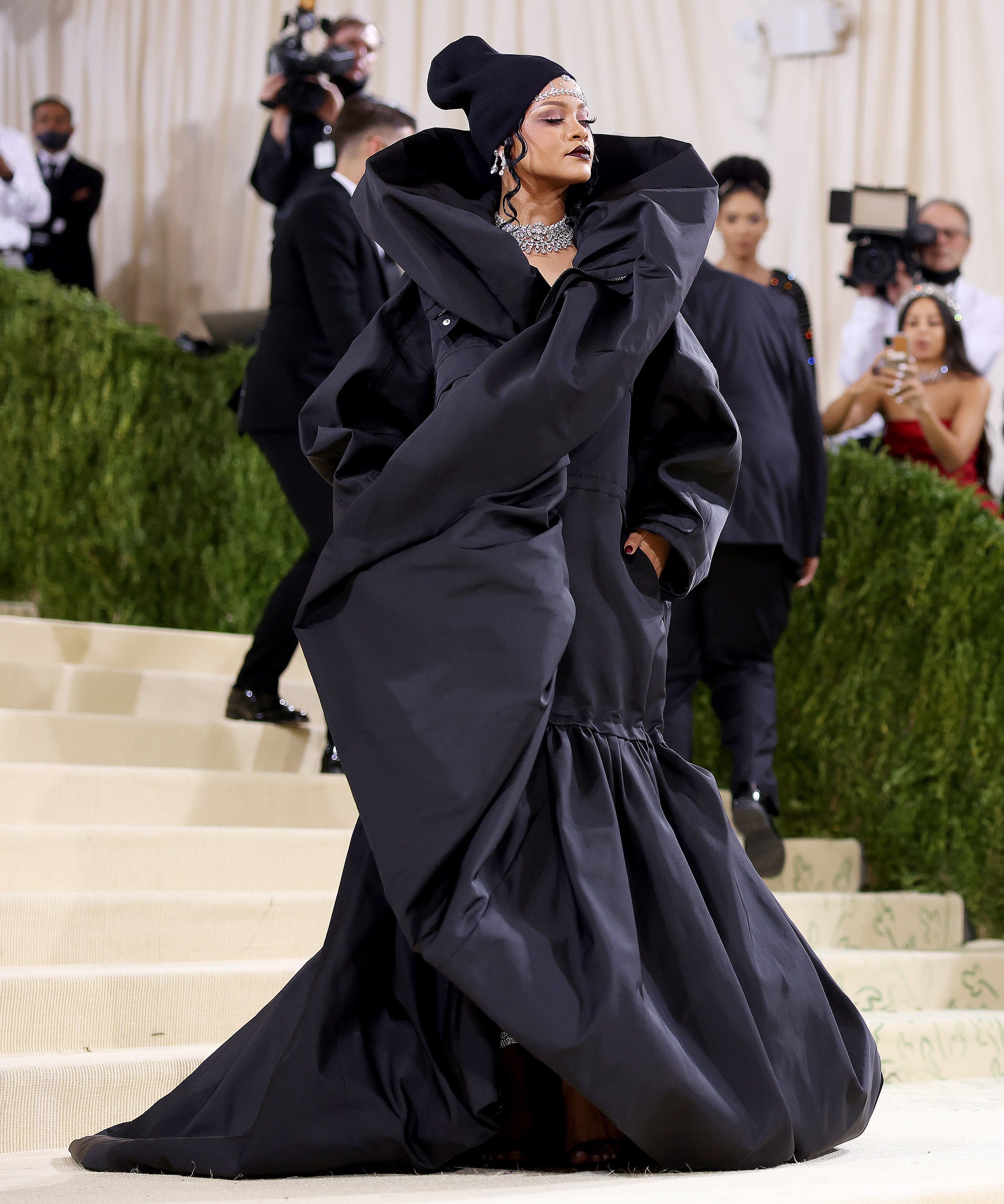 Naomi Osaka's Louis Vuitton Dress, Met Gala 2021