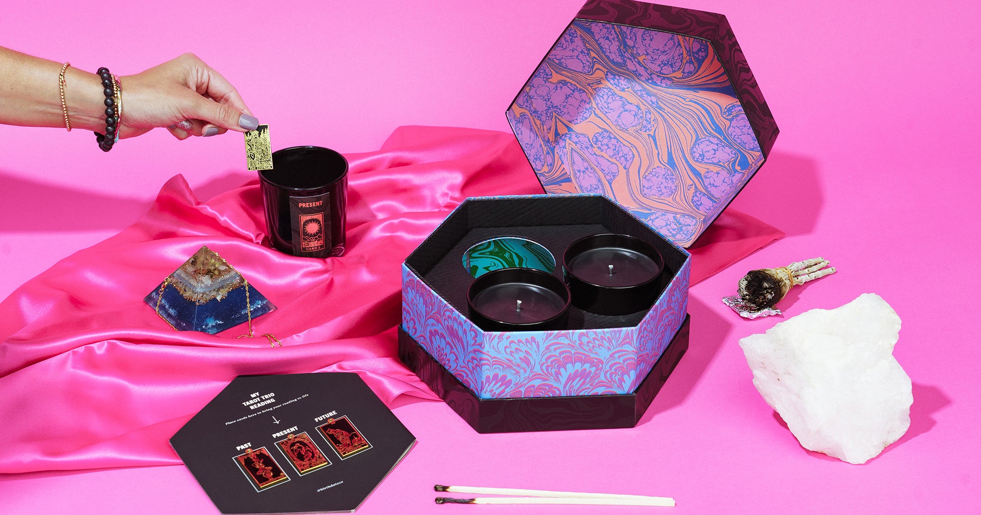 Let These Tarot Candles Read Your Fortune: Birthdate Co.'s Newest Product Is Here