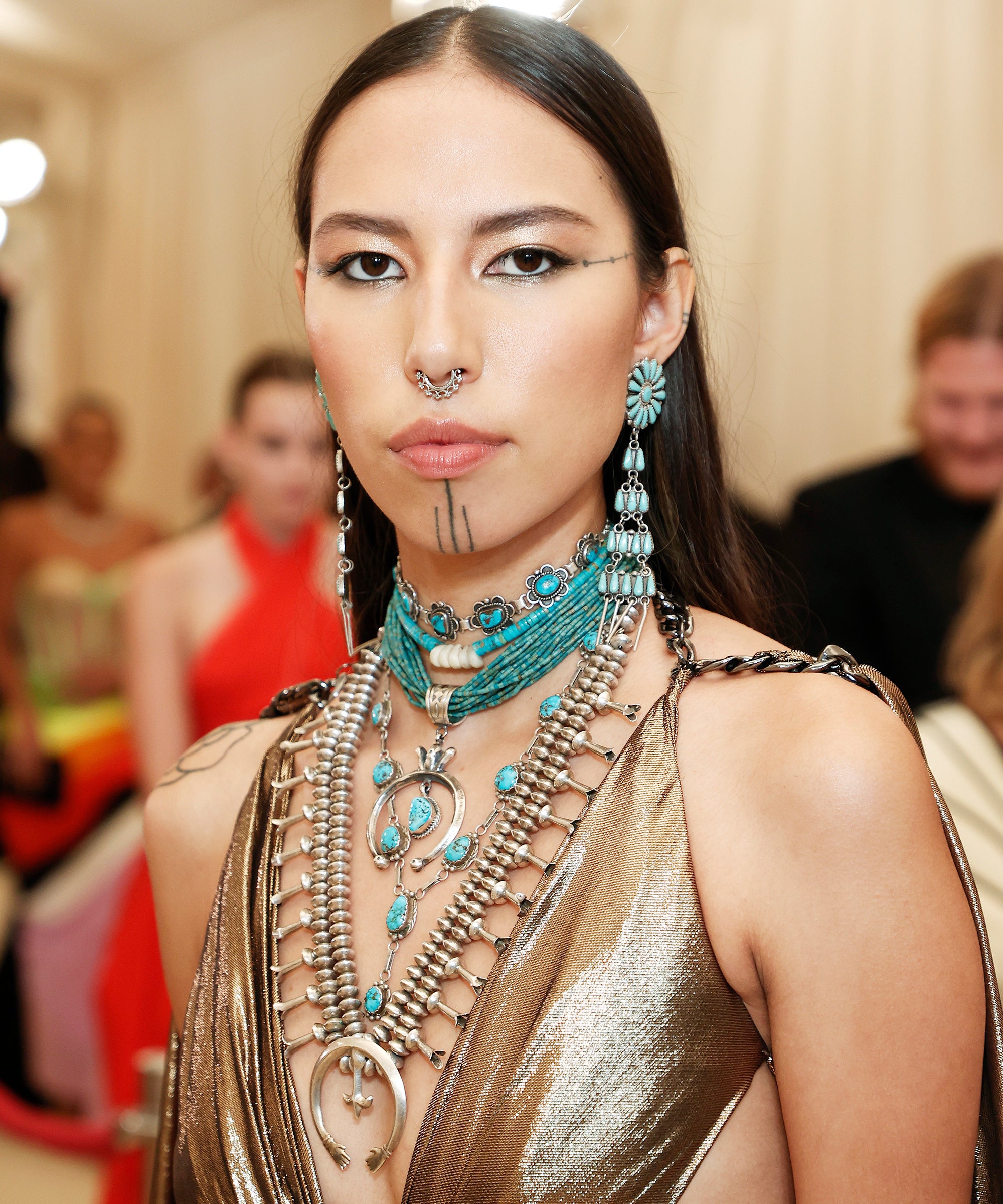 Quannah Chasinghorse Indigenous Model At The MET Gala