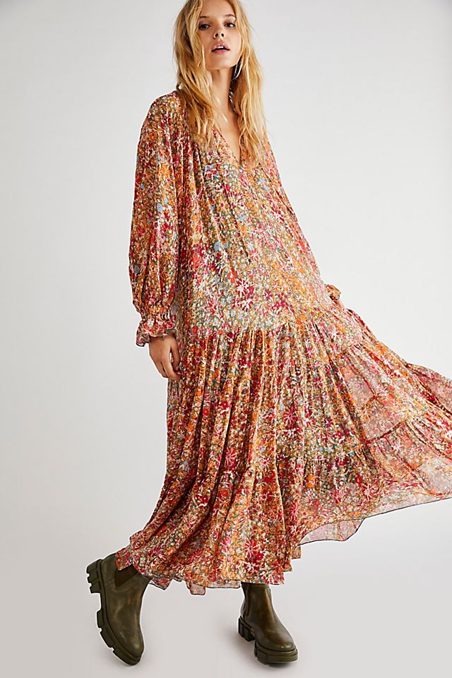 Free People Feeling Groovy Maxi Dress