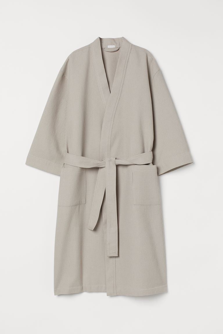 H&M + Waffled dressing gown