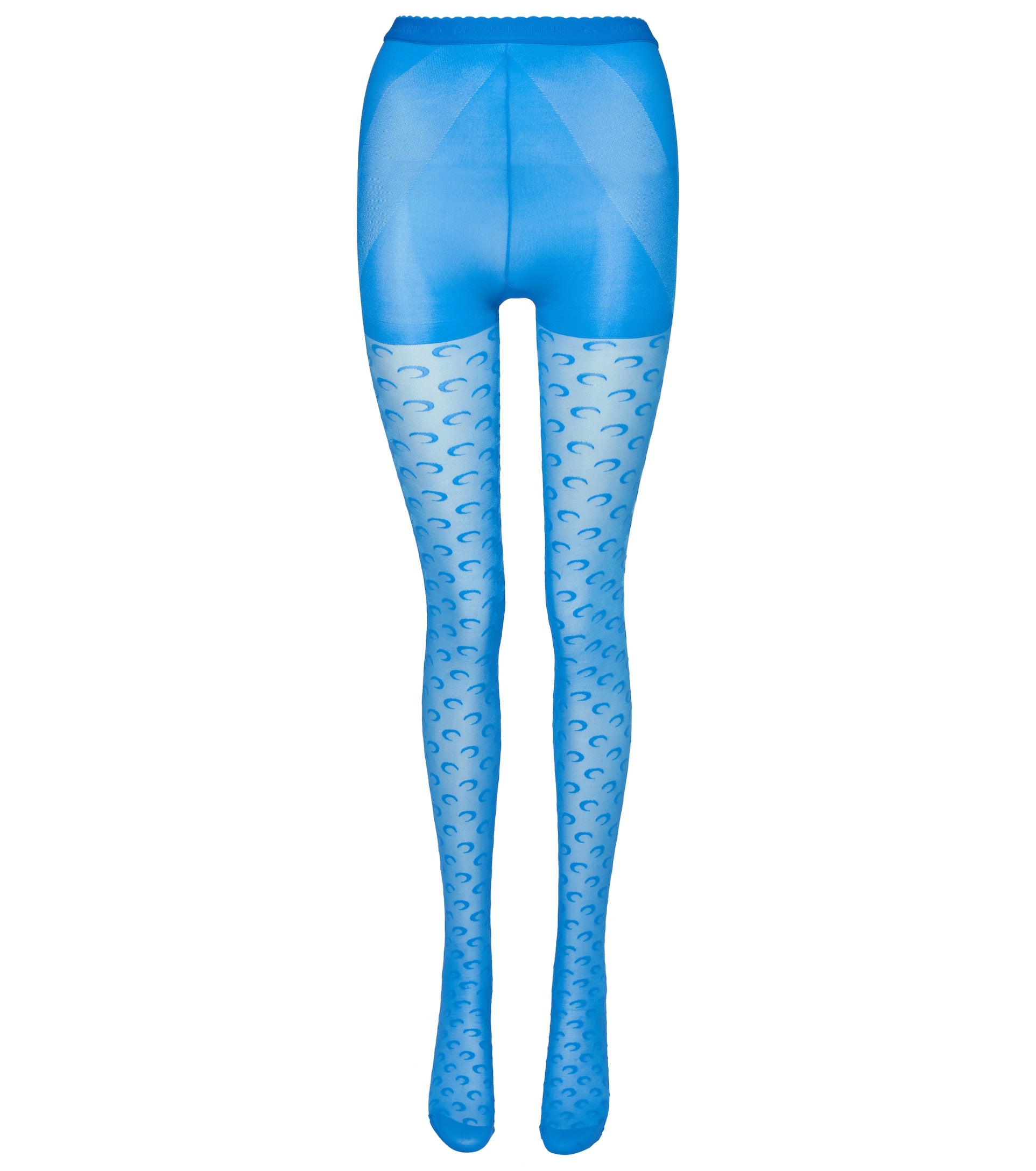 Marine Serre + Moon Jacquard Tights