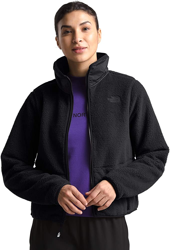 the north face dunraven sherpa crop