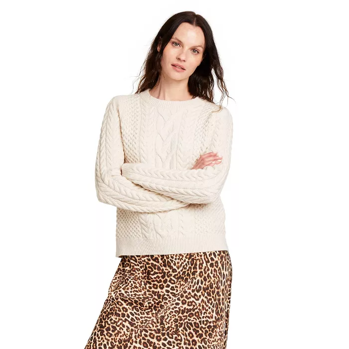 target cable knit cardigan