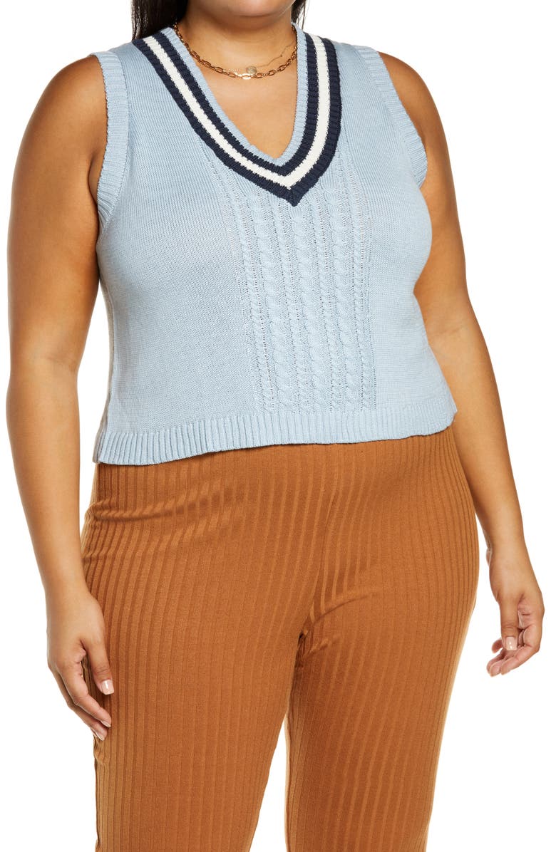 argyle sweater vest women's plus size