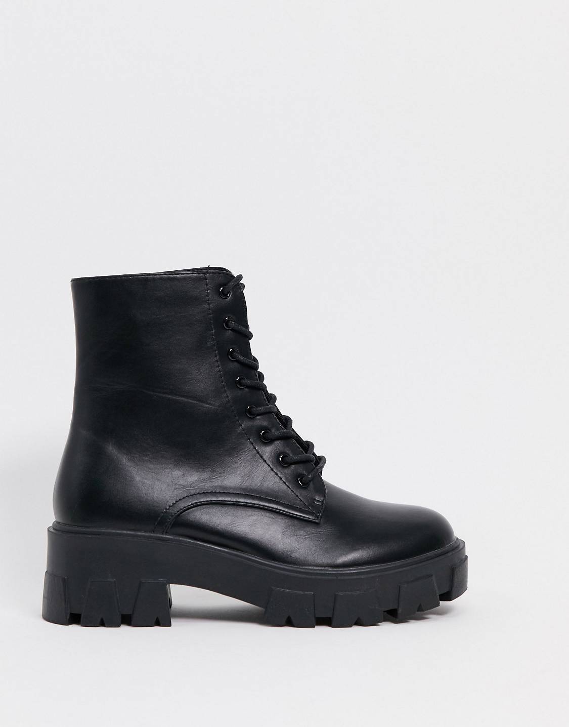 Raid + Rexx chunky ankle boots in black