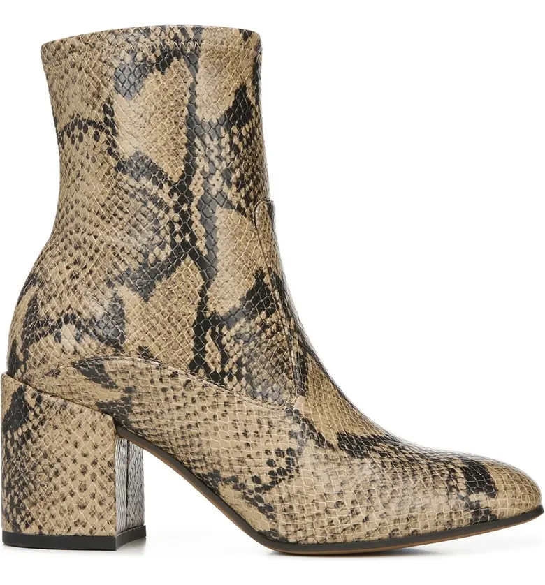 Franco sarto snakeskin sales booties