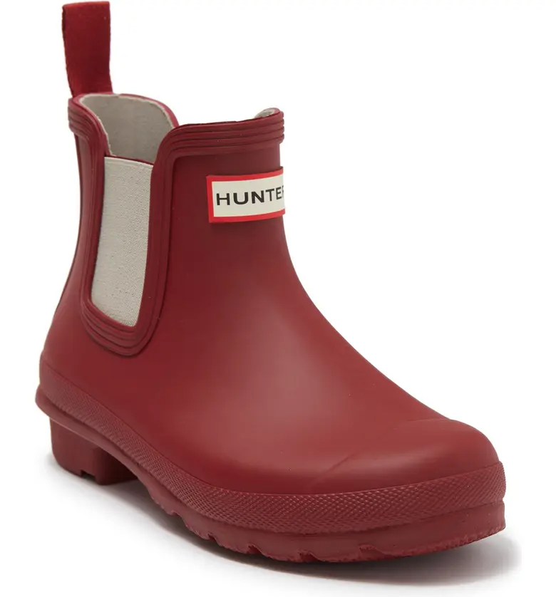 Hunter + Original Waterproof Chelsea Rain Boot