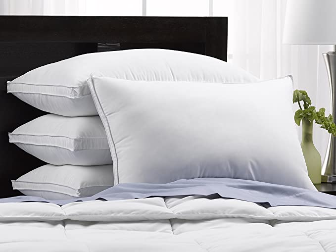 Ella Jayne Home + Soft Exquisite Hotel Pillows Luxury Plush Gel Pillows (4-...