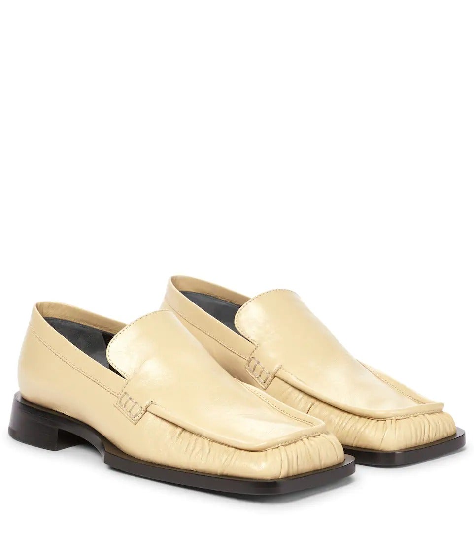 Jil Sander + Leather Loafers