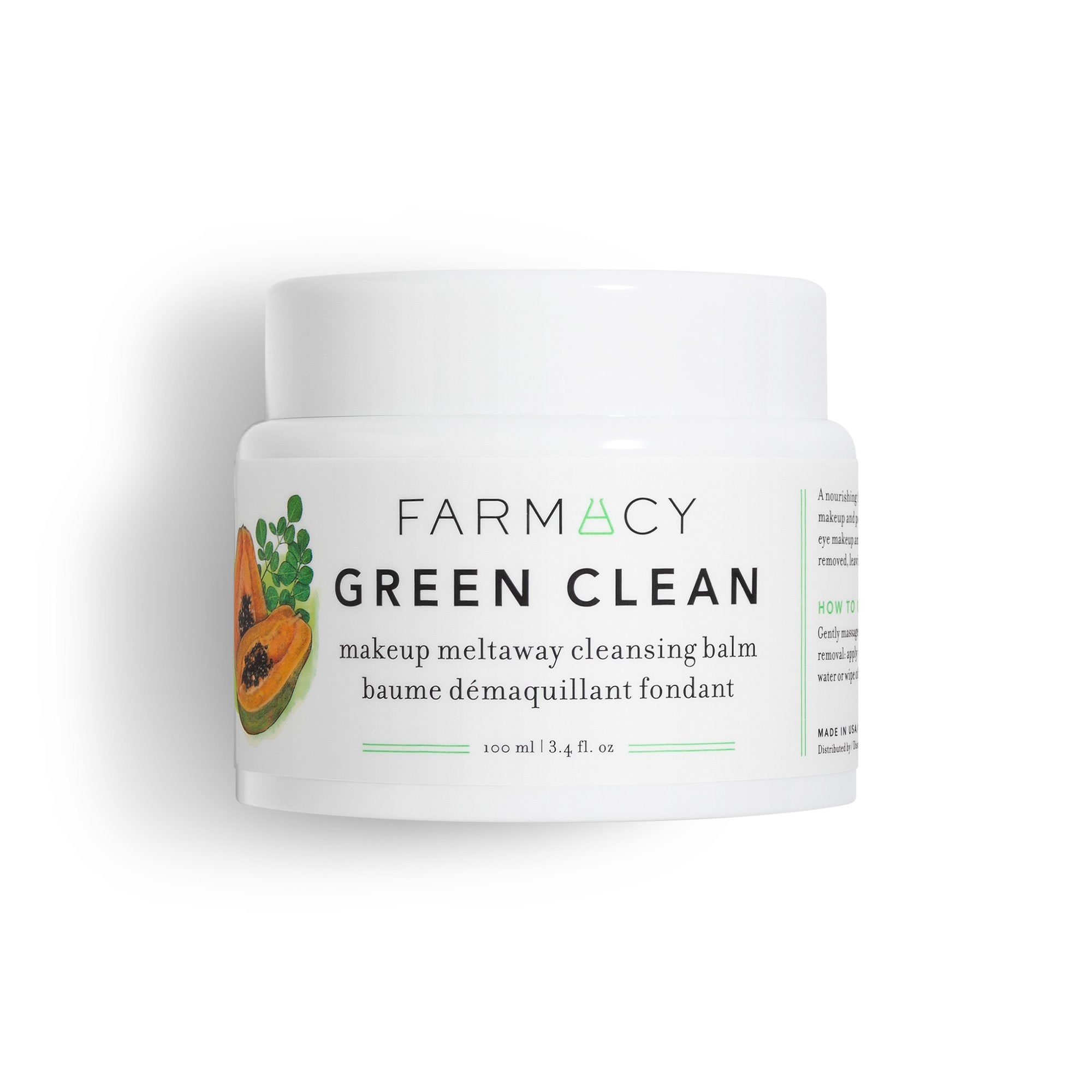 Farmacy + Green Clean Cleanser + Makeup Remover Balm