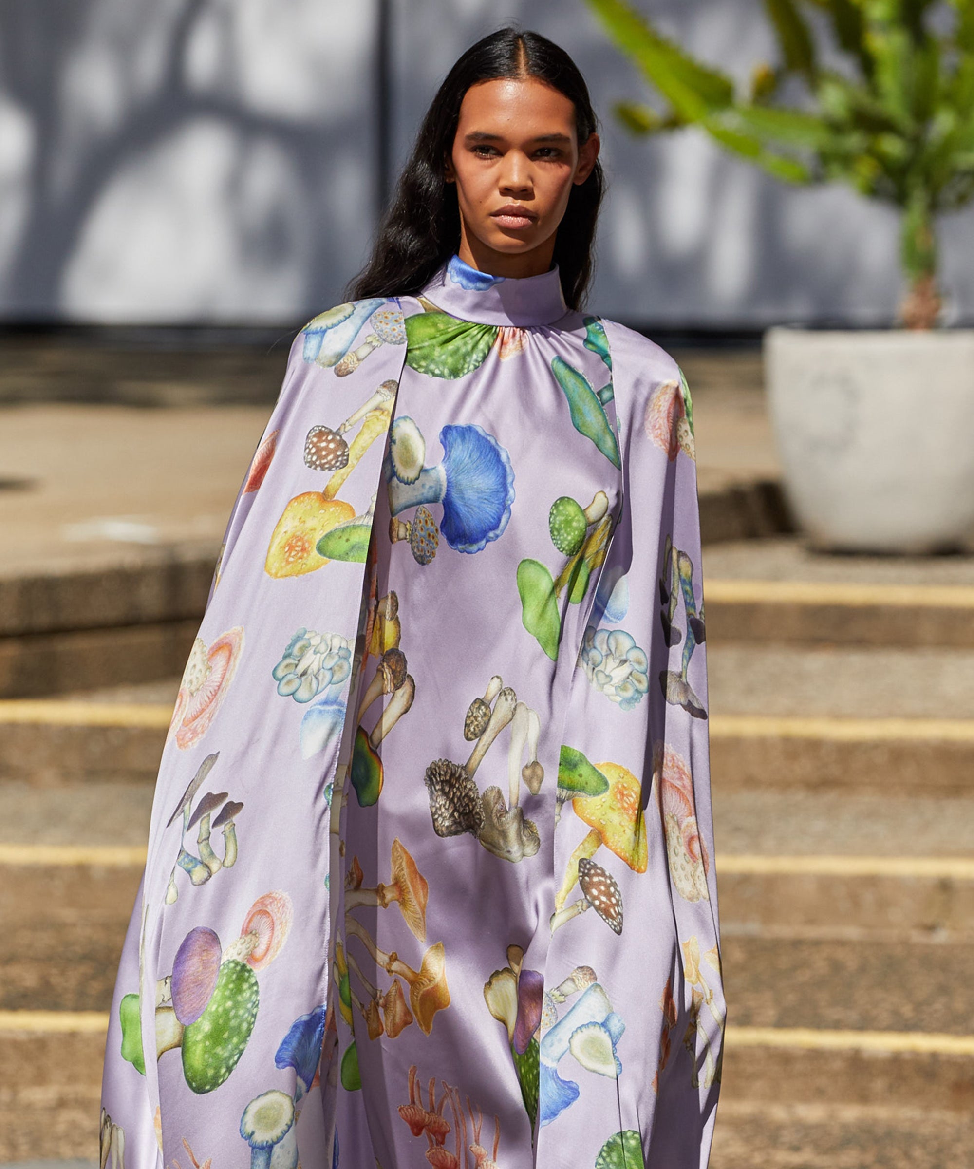 Stella mccartney purple sales dress