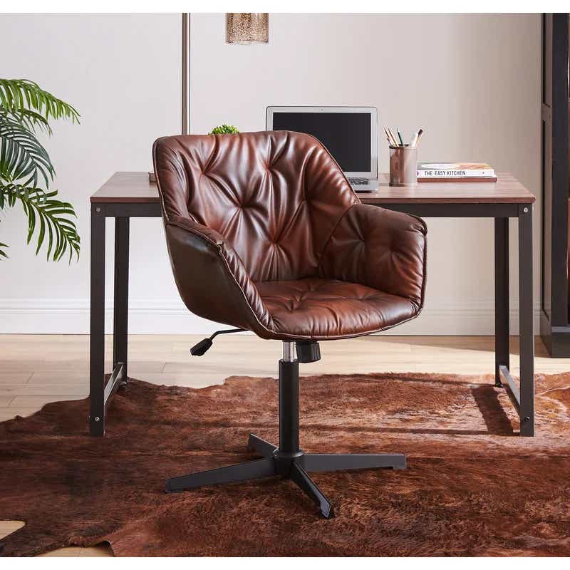Best Home Office Chairs To Work From, Padded Desk Chair Without Wheels