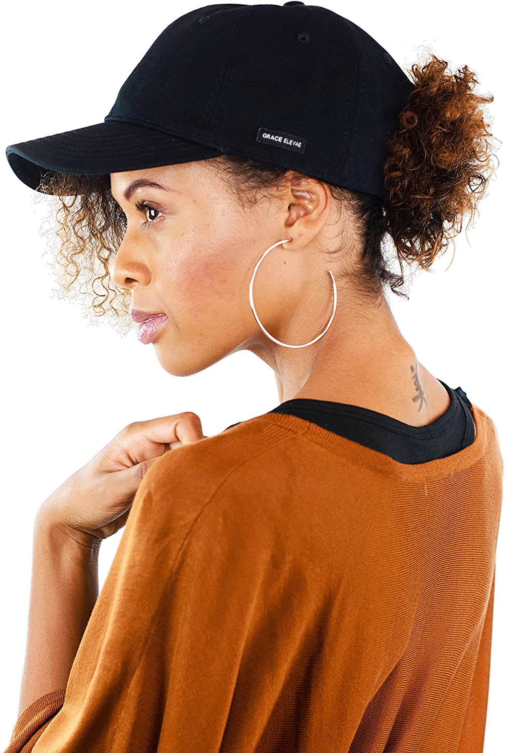 Women's Adjustable Satin-Lined Baseball Hat
