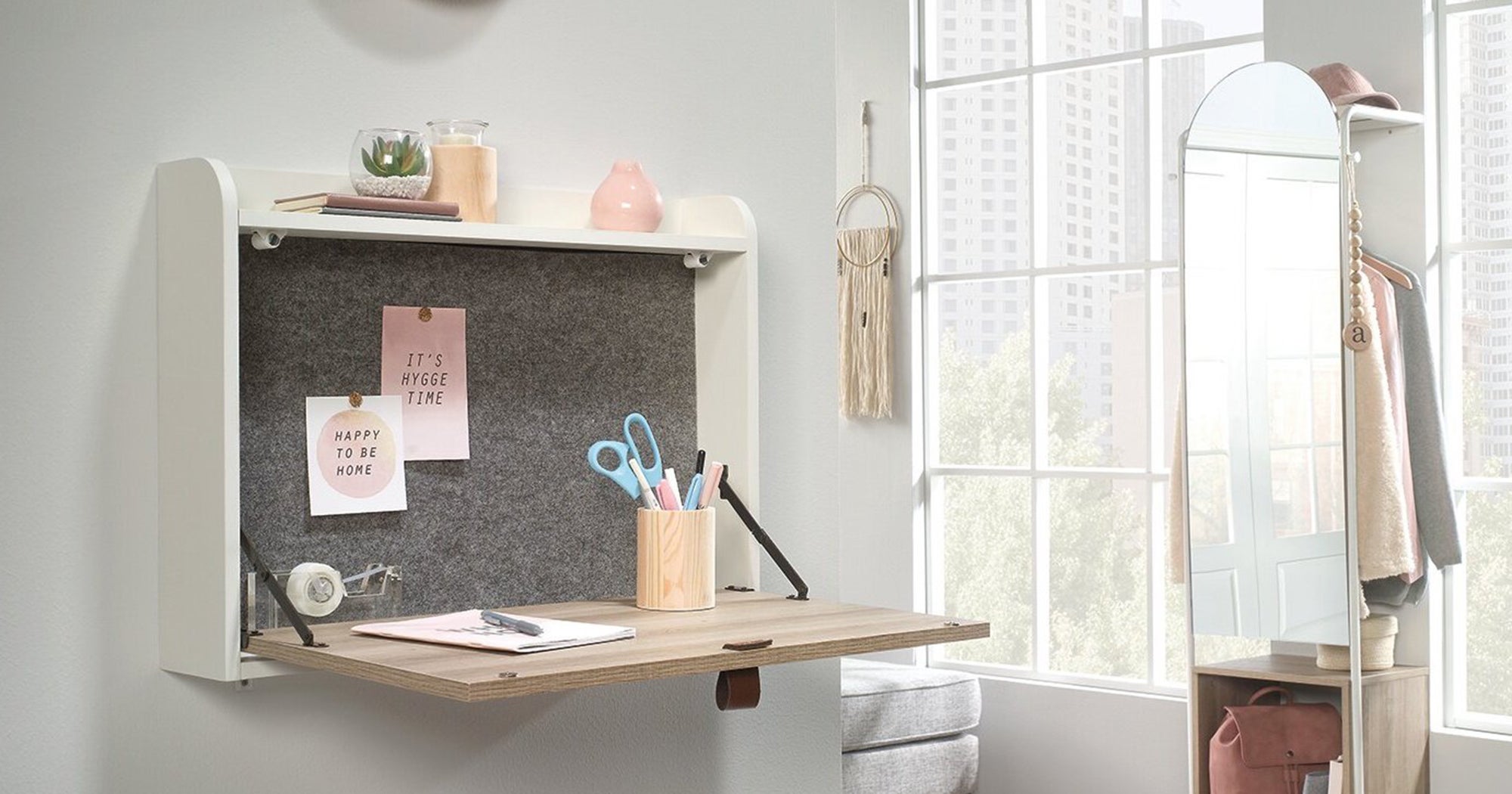 Filing Cabinet Bureau Office Storage Logan in Black High Gloss & Nature Decor 