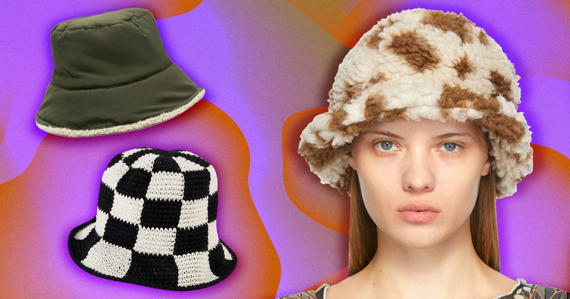 Fall Fashion Trends 2021 The Best Fuzzy Bucket Hats