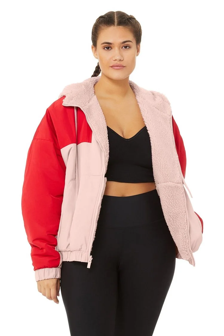 Alo Yoga Duality Reversible Sherpa Jacket