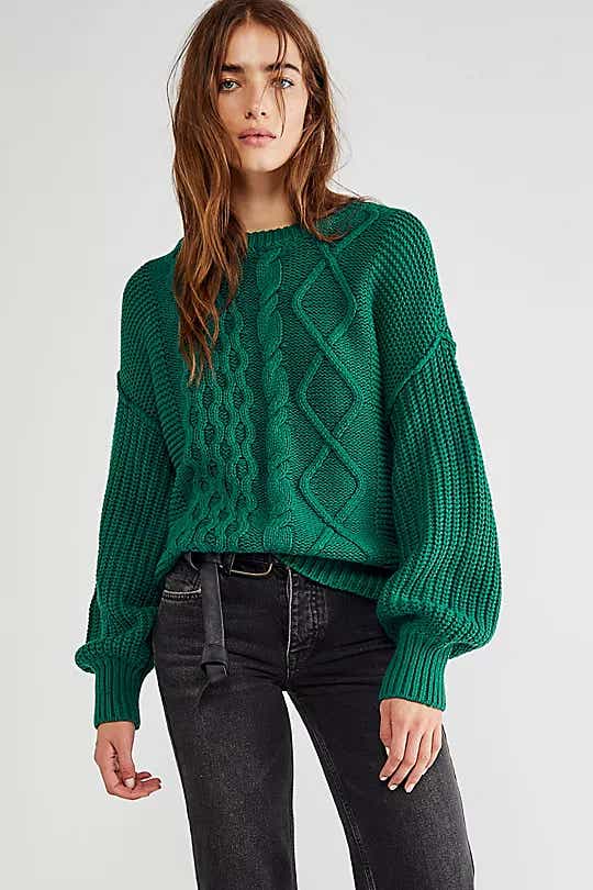 30 Best Cable Knit Sweater Styles For Women 2021