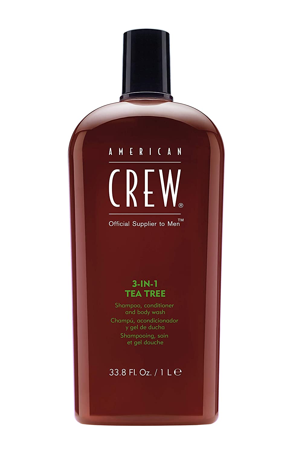 American Crew + 3in1 Tea Tree Shampoo, Conditioner, and Body Wash