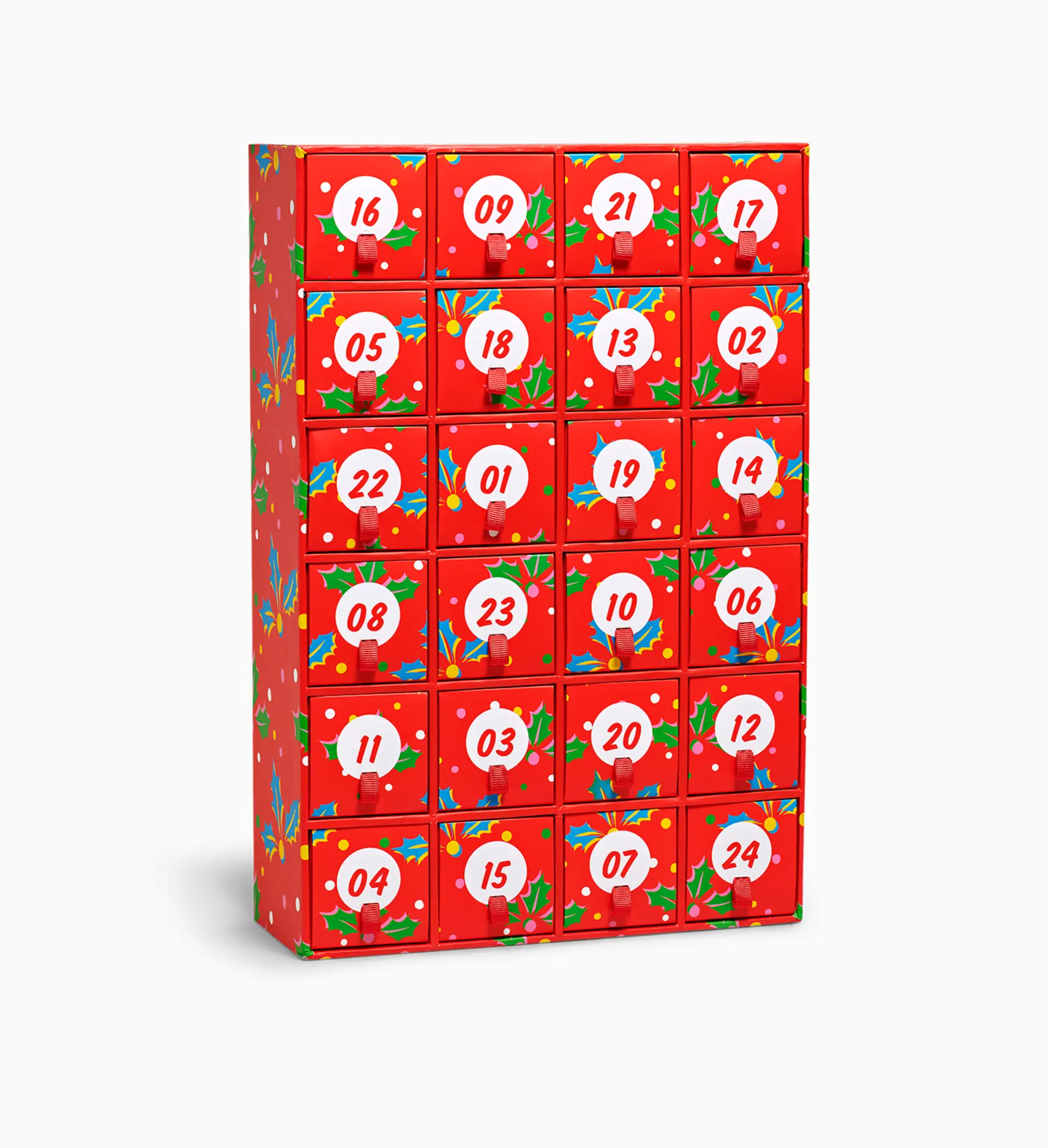 Happy Socks + 24 Days Of Holiday Socks Gift Set, 24Pack