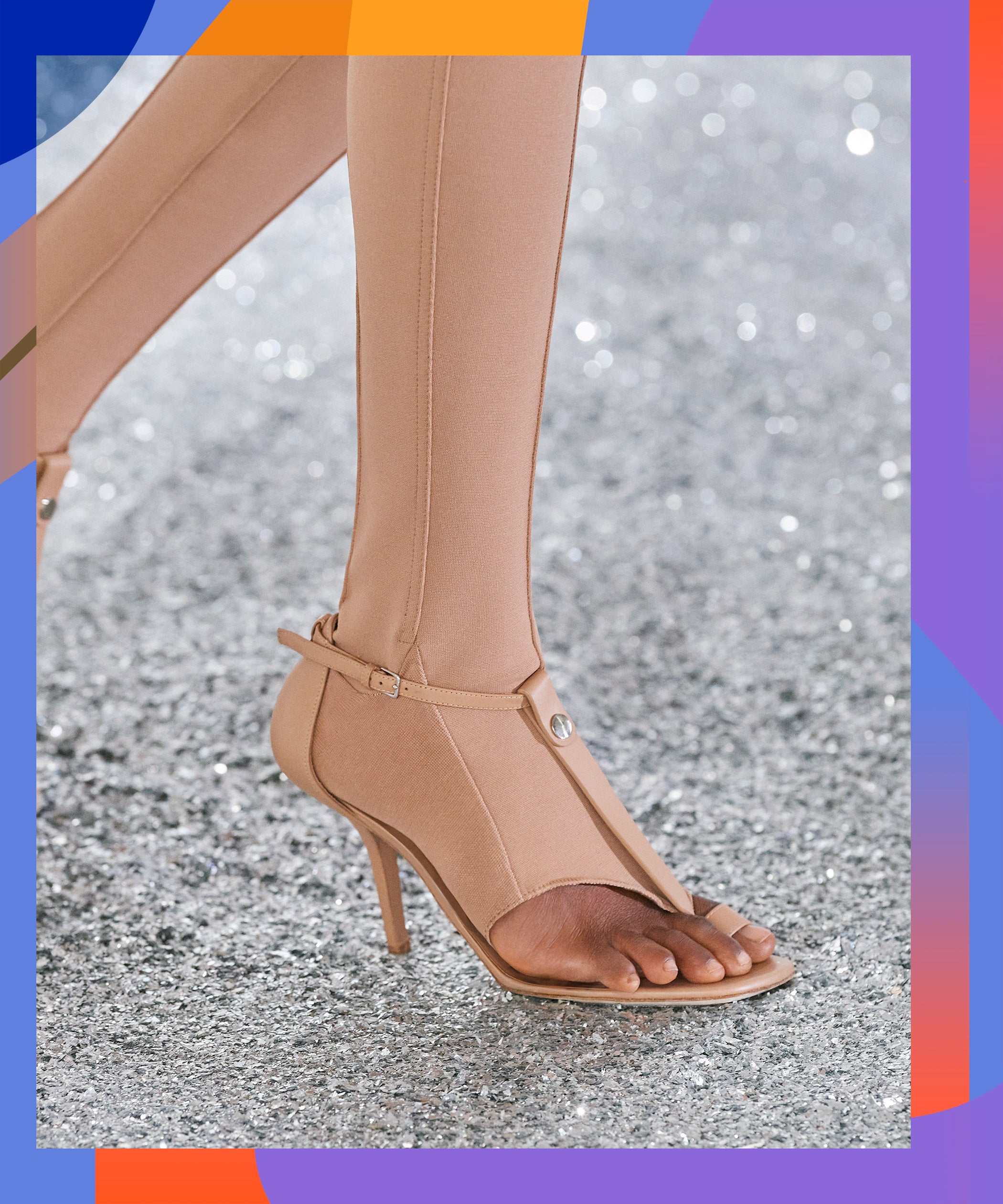 Heeled Thong Sandal Is Spring 2022's Biggest Shoe Trend