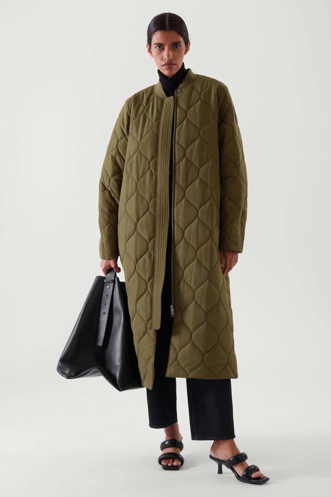 COS + Quilted Coat