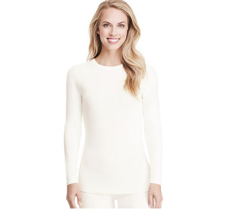 Kohl's Women's Cuddl Duds Fleecewear Crewneck Top Cuddl