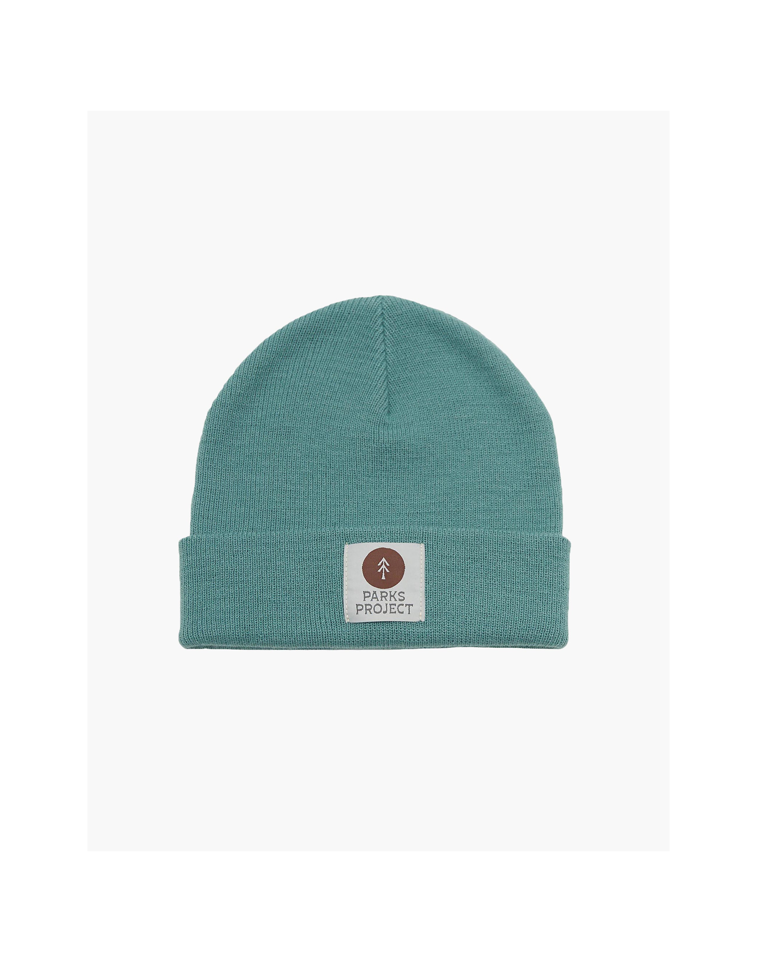 Parks Project + Trail Crew Beanie in Sea Green