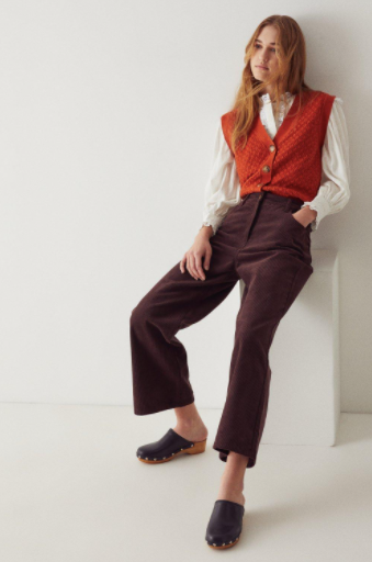 warehouse knitted vest