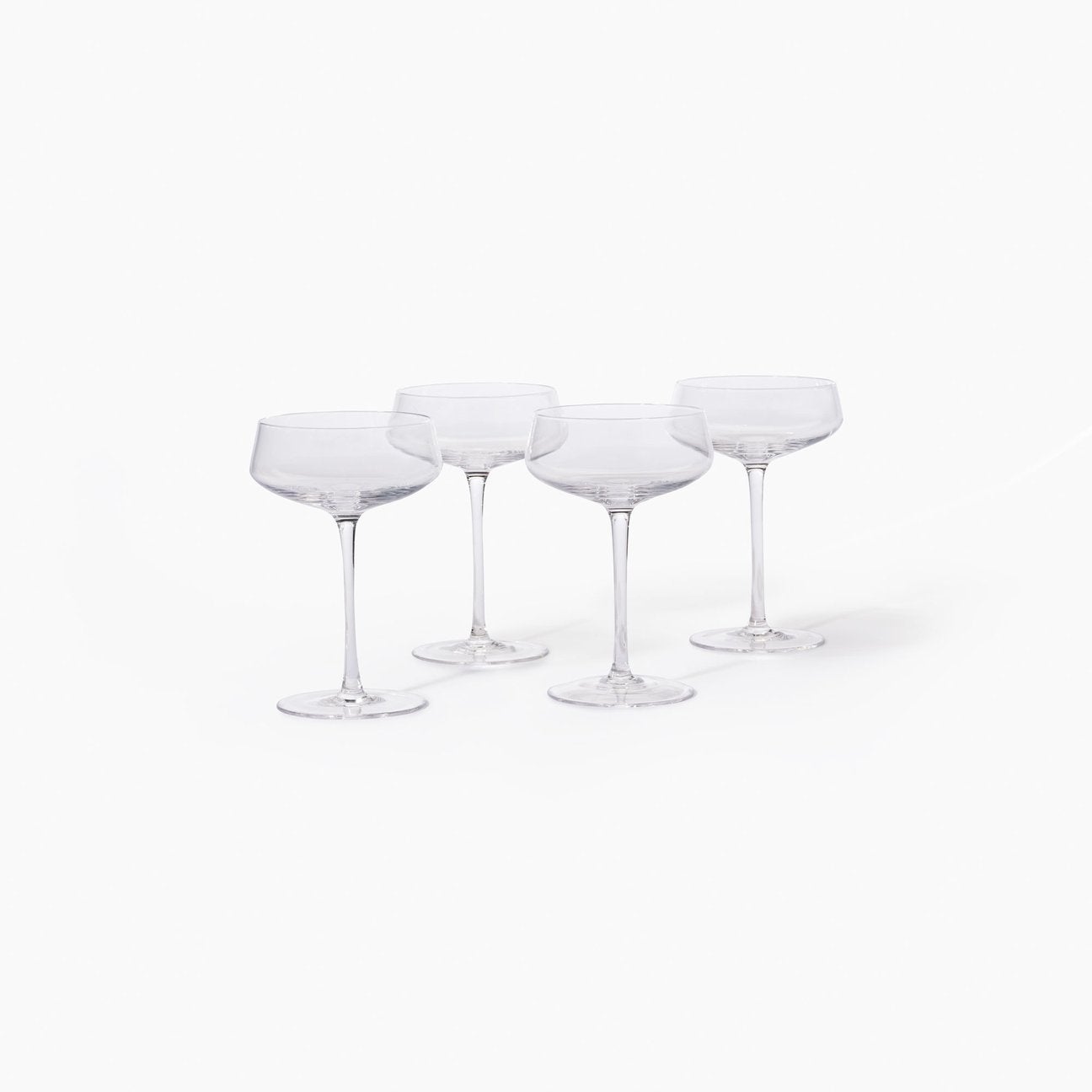 Leeway Home + Coupe Glass Set of 4