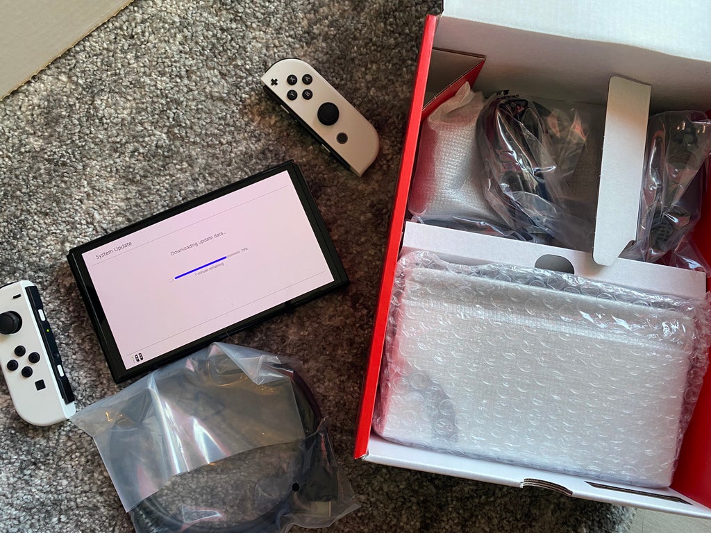 Nintendo Switch OLED,review