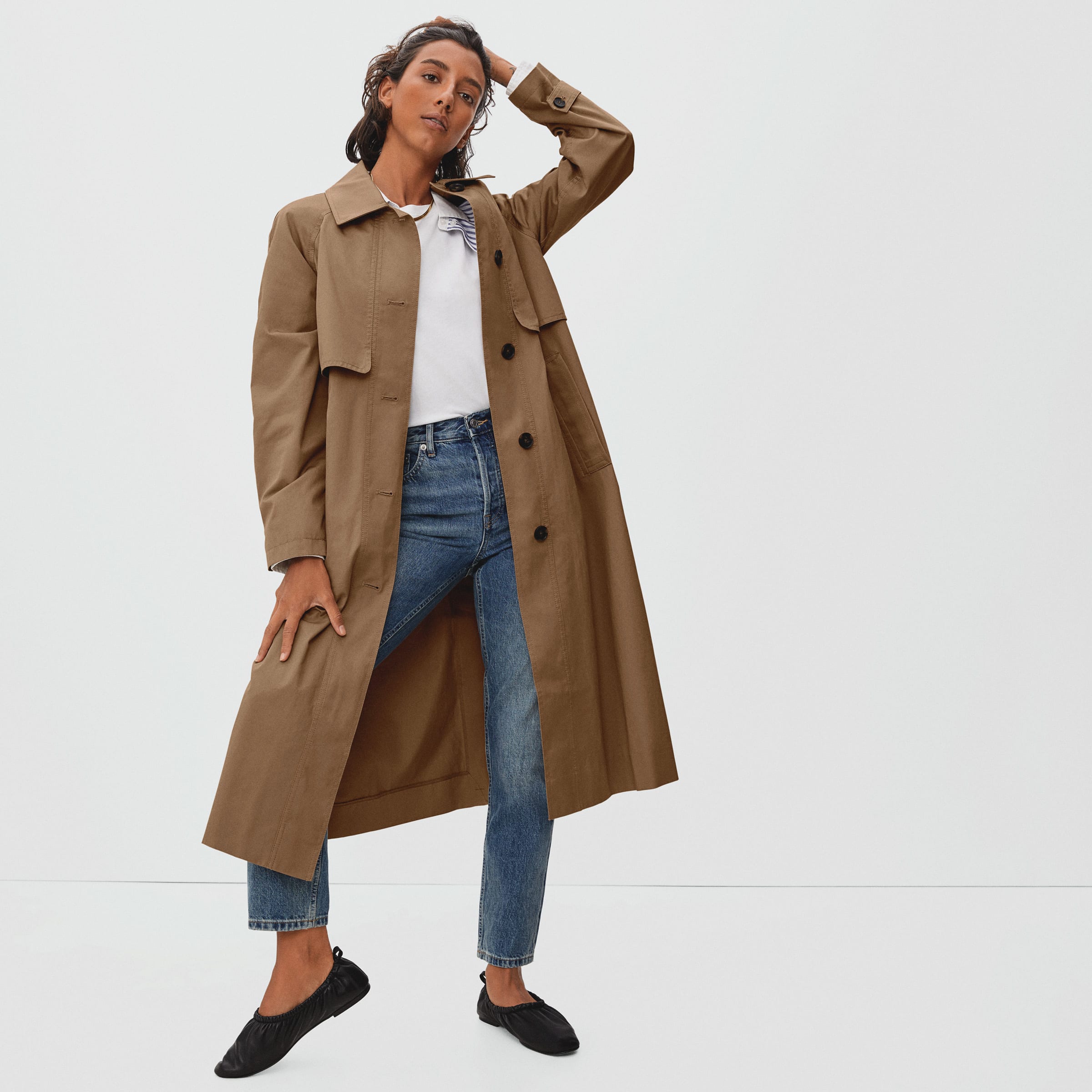 Everlane The Long Mac Coat