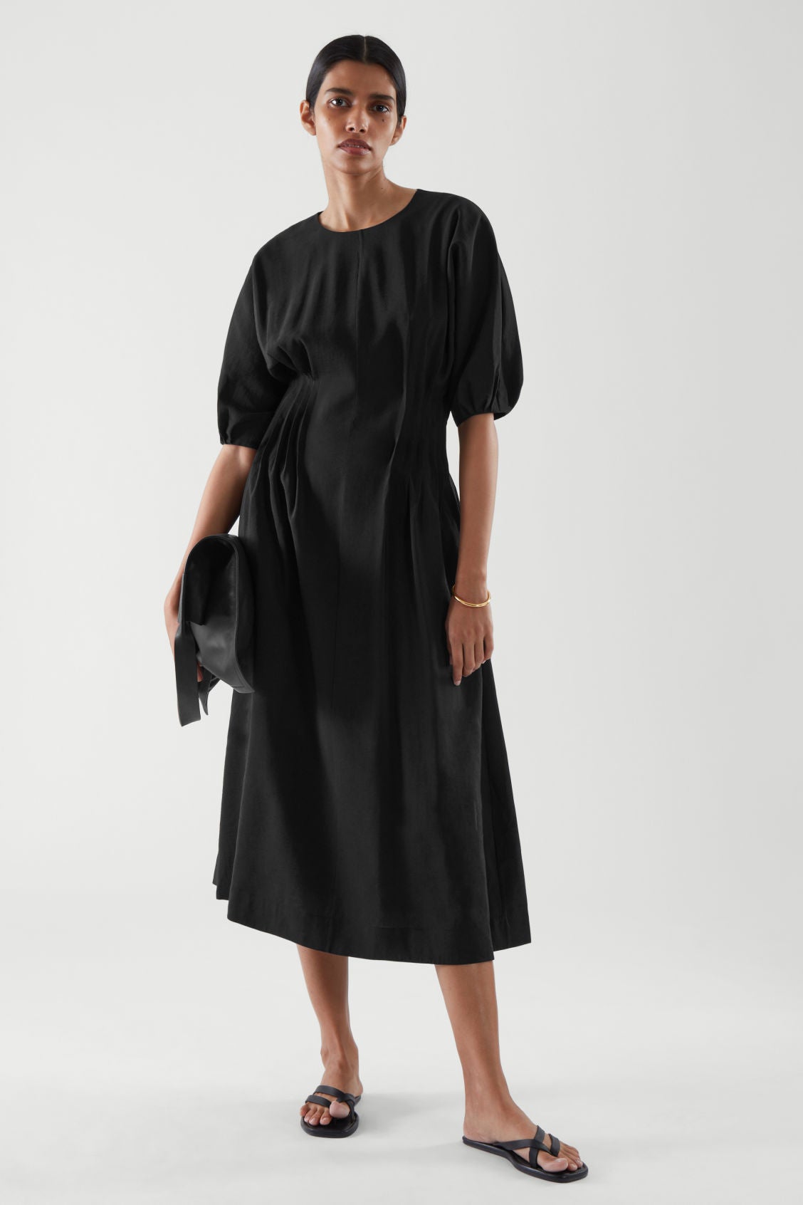 COS + Puff Sleeve Dress