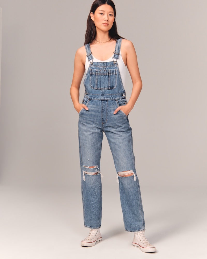 Abercrombie and Fitch High Rise Overalls
